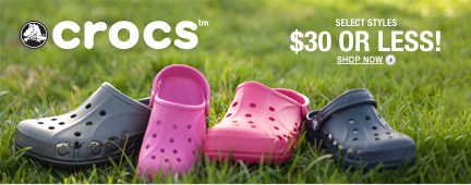 Crocs $30 or less