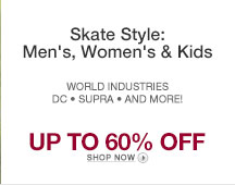 Skate Style up to 60% off