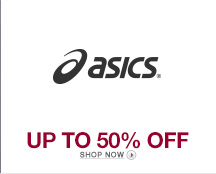 Asics up to 50% off