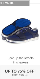 Sneakers up to 75% off