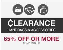 Clearance Handbags and Accessories
