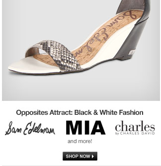 Opposites Attract: Black and White Fashion