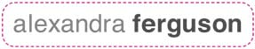 Alexandra Ferguson Logo