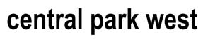 Central Park West Logo