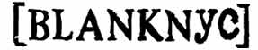 Blank NYC Kids Logo