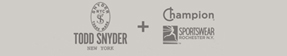 Todd Snyder + Champion Logo