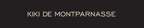 KIKI DE MONTPARNASSE Logo