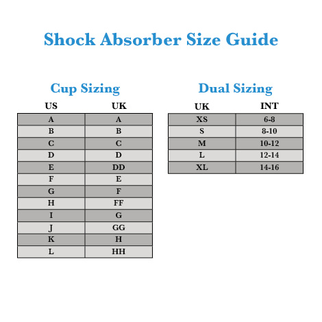 under armour bra size guide