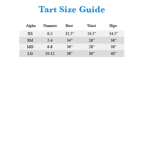 Tart Size Chart