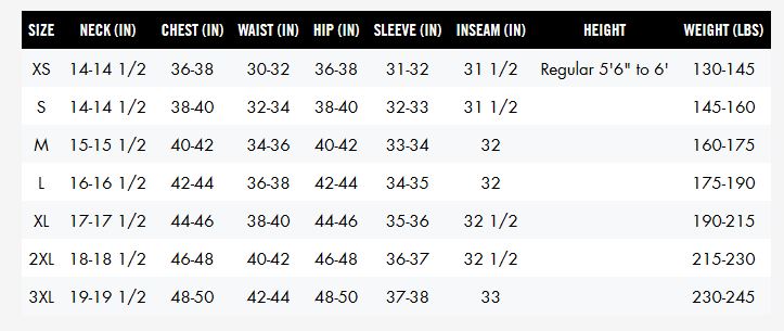 Alpha Industries Ma 1 Size Chart