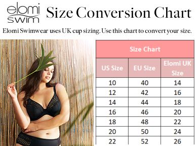 Elomi Swim Size Chart