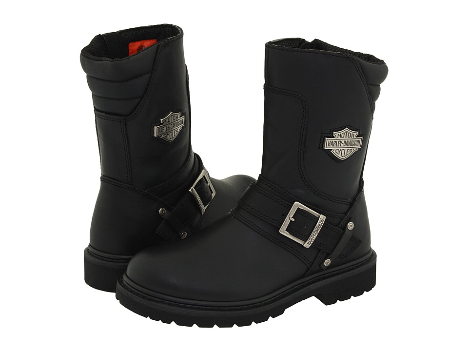 UPC 040707532657 product image for Harley-Davidson - Booker (Black) Men's Zip Boots | upcitemdb.com