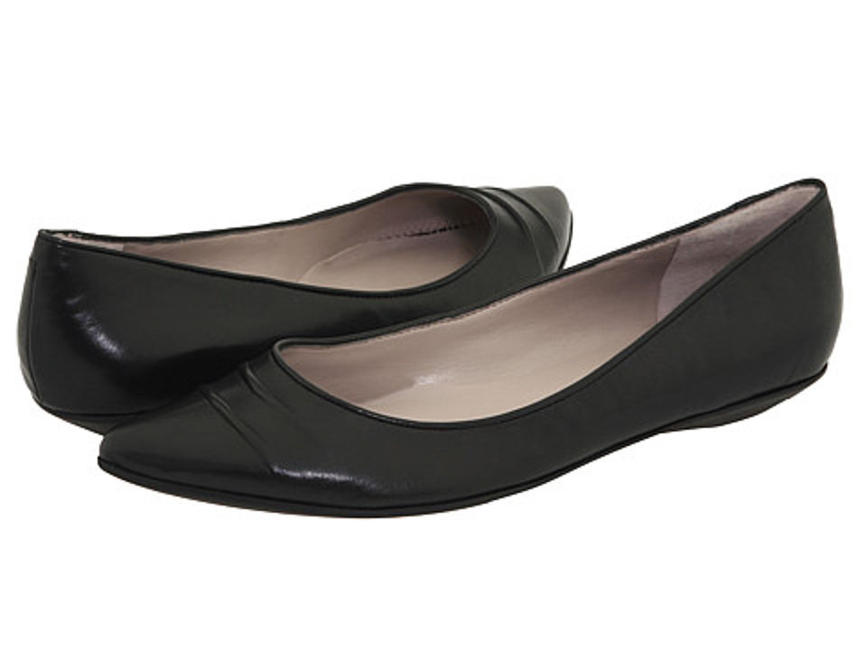Nine West Norvin Womens Dress Flat Shoes (Black)