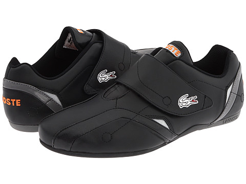 UPC 843875260977 Lacoste Protect M SPM LTH Black Orange Men s Hook and Loop Shoes upcitemdb