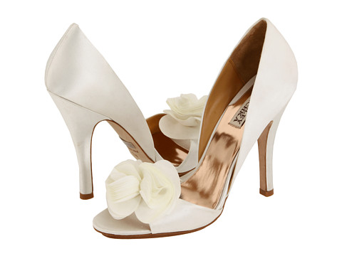 Badgley mischka randall white hot sale