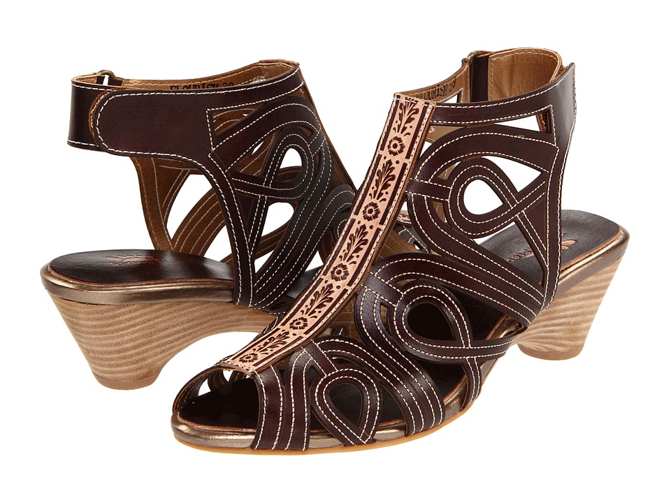 Spring Step Flourish Womens Sandals (Brown)