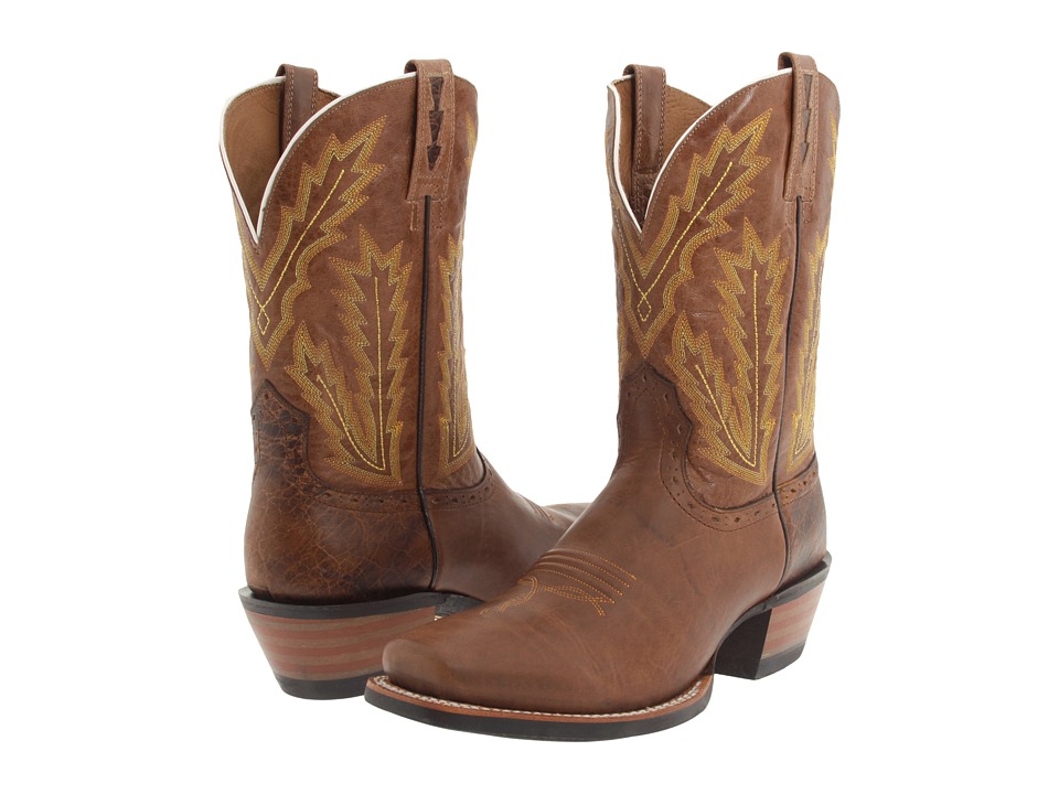 Ariat Adriano Moraes Bull Rider Cowboy Boots (Brown)