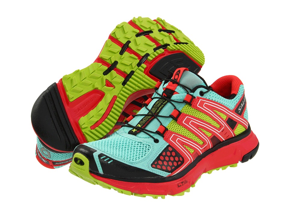Salomon Women S Xr Mission Running Shoe Celedon Papaya Pop Green Salomon Women S Xr Mission Running Shoe Celedon Papaya Pop Green