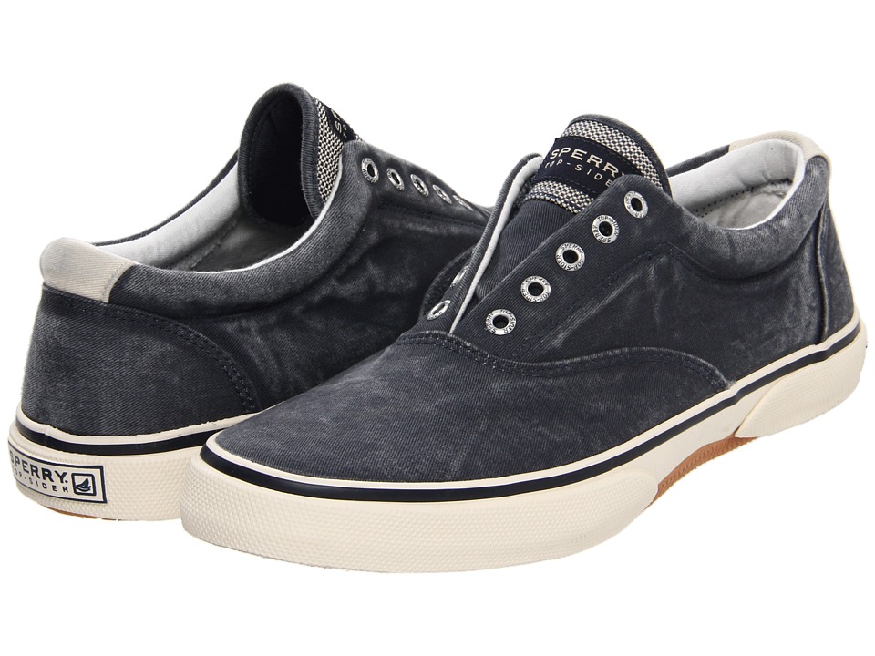 men's sperry halyard laceless casual shoes