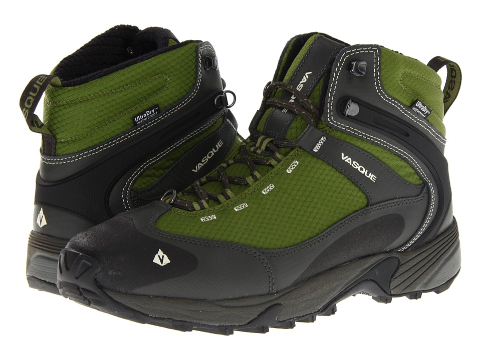 Vasque Snow Junkie UltraDry Mens Cold Weather Boots (Green)