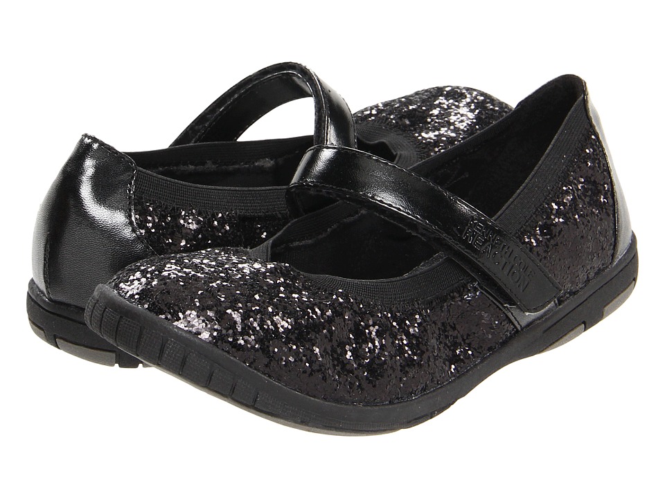 Kenneth Cole Reaction Kids Prize On By Girls Shoes (Black)