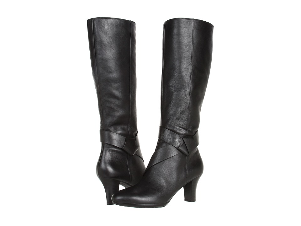 Rockport Ordella Tall Knot Boot Womens Boots (Black)
