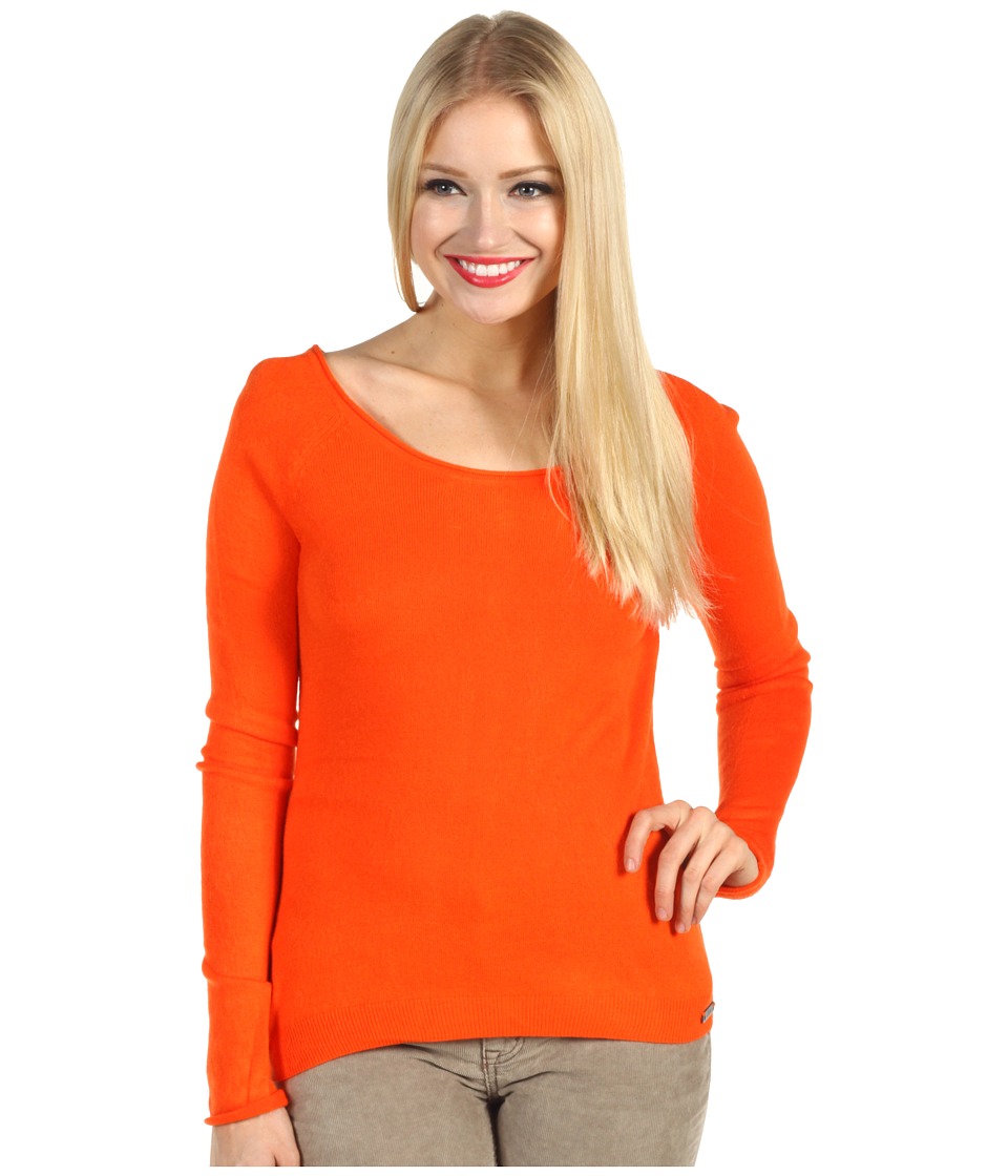 DEPT Cashmere Touch Sweater Womens Sweater (Orange)