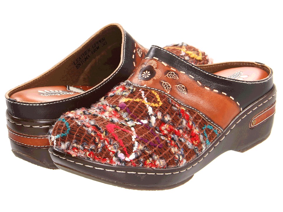 Spring Step Enigma Womens Clog Shoes (Multi)
