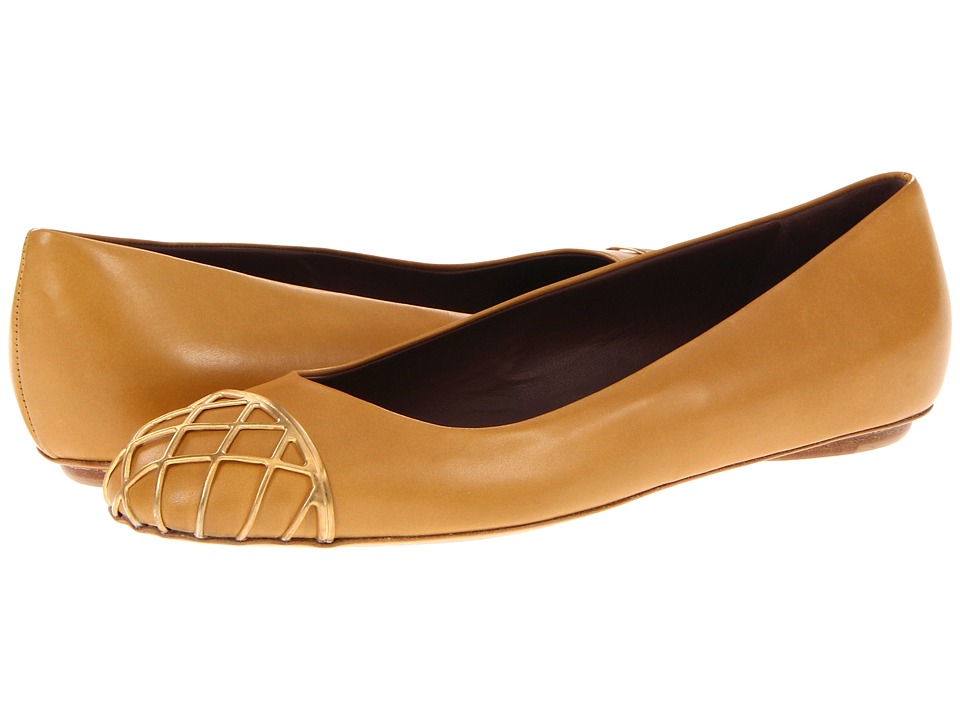 BRUNO MAGLI Janessa Womens Dress Flat Shoes (Taupe)