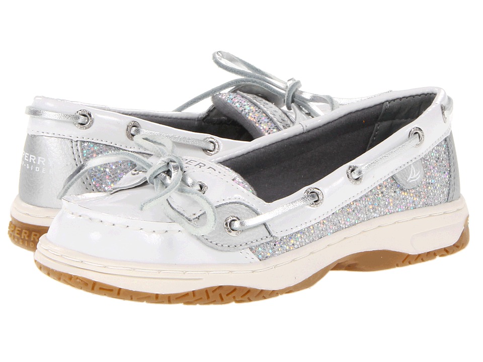 Sperry Top Sider Kids Angelfish Girls Shoes (White)