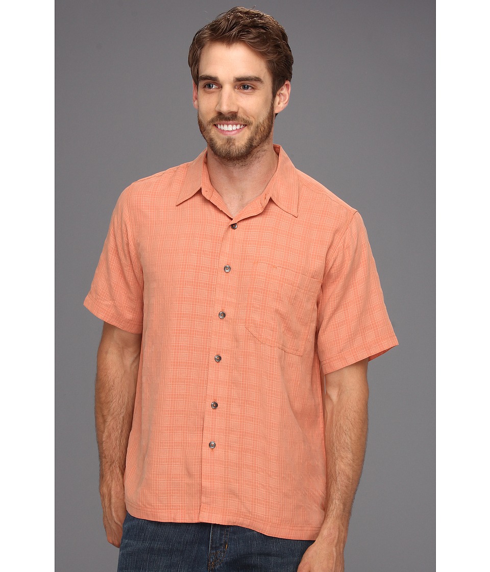 Royal Robbins San Juan S/S Mens Short Sleeve Button Up (Orange)