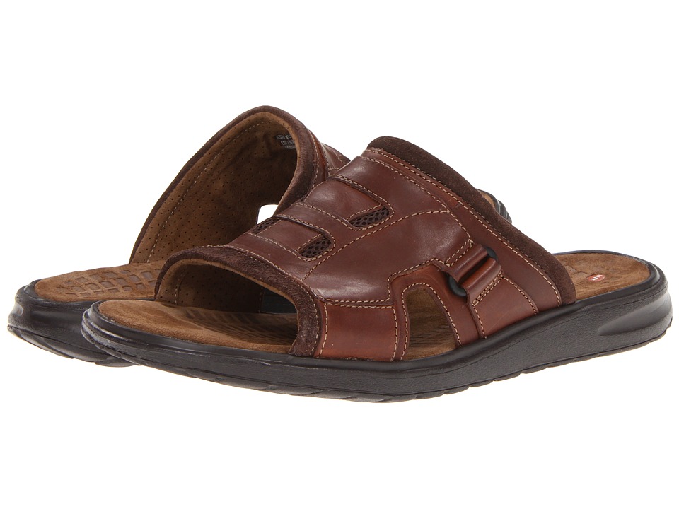 Clarks Un.Taino Mens Slide Shoes (Brown)