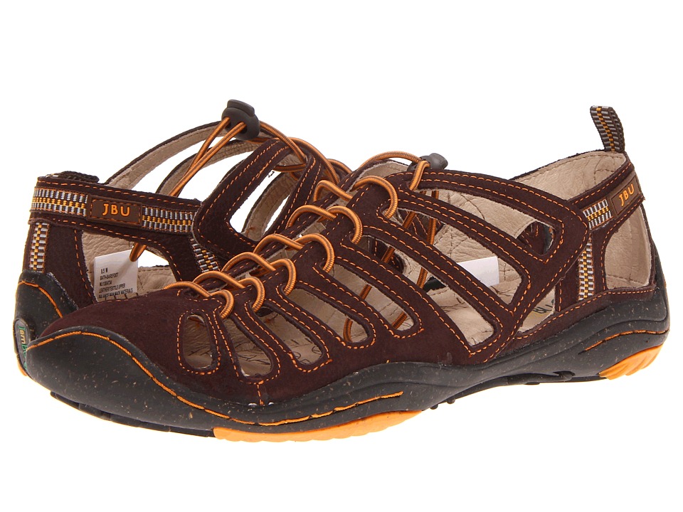 Jambu Bath   Barefoot Womens Shoes (Brown)