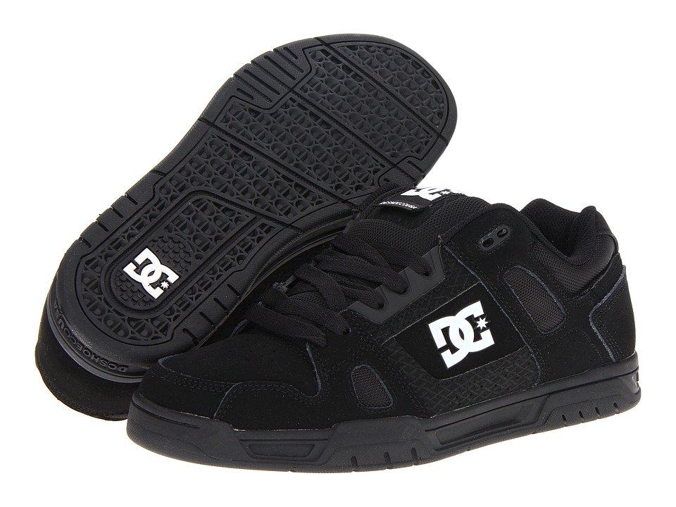 DC Stag Mens Skate Shoes (Black)