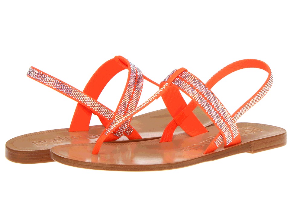 Pedro Garcia Zulimar Womens Dress Sandals (Orange)