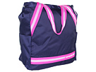 Crocs - Crocband Vertical Tote (Nautical Navy/Rhonmaine Red) - Bags and Luggage
