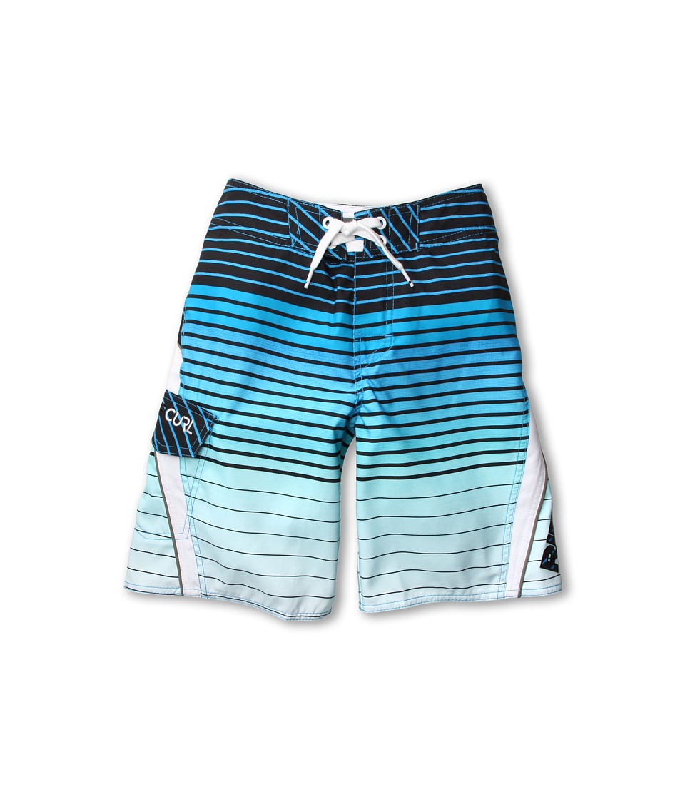 Rip Curl Kids Check Dosed Boardshort Boys Swimwear (Blue)