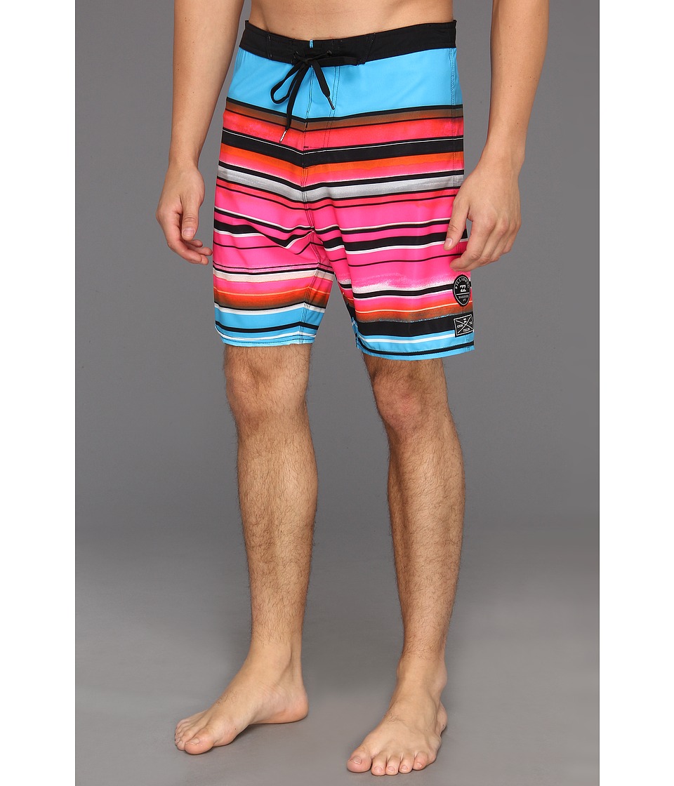 Billabong Iconic Stripe Boardshort Mens Swimwear (Pink)