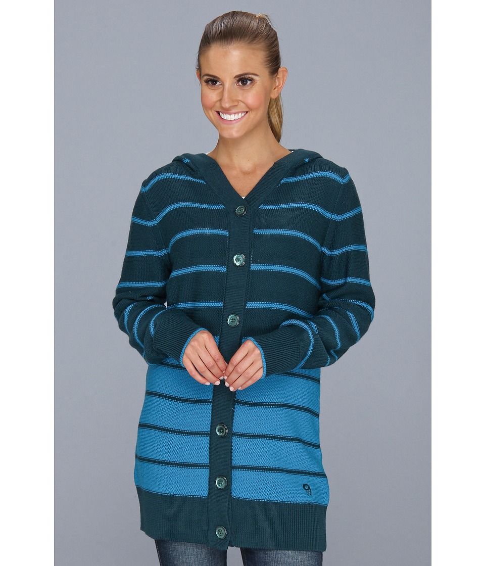 Mountain Hardwear Merino Knit Cardigan Sweater Womens Sweater (Brown)