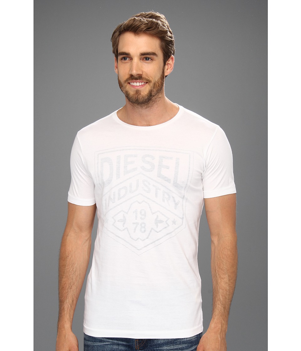 Diesel Industry R Tee Mens T Shirt (White)