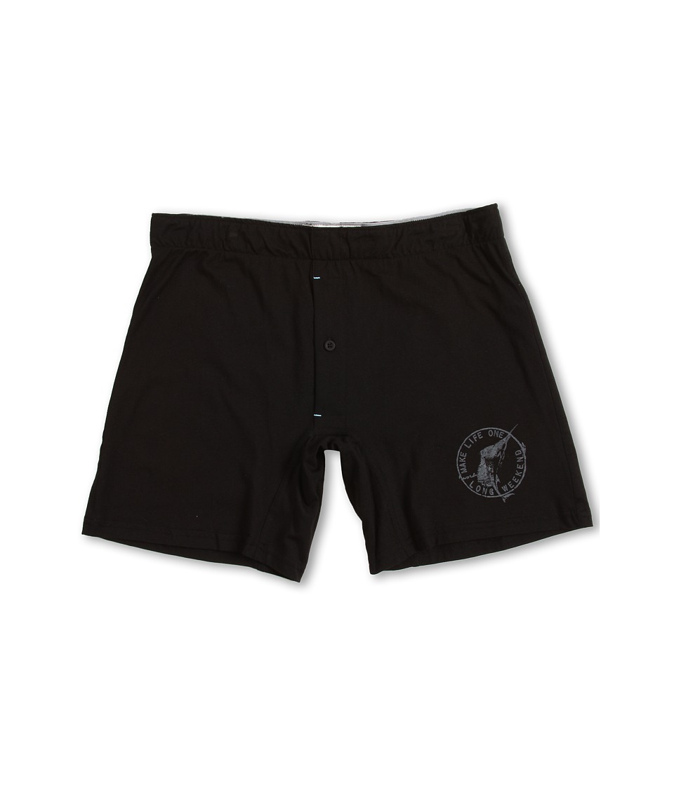 Tommy Bahama Knit Boxers Mens Underwear (Black)