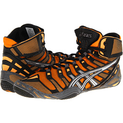 asics orange wrestling shoes
