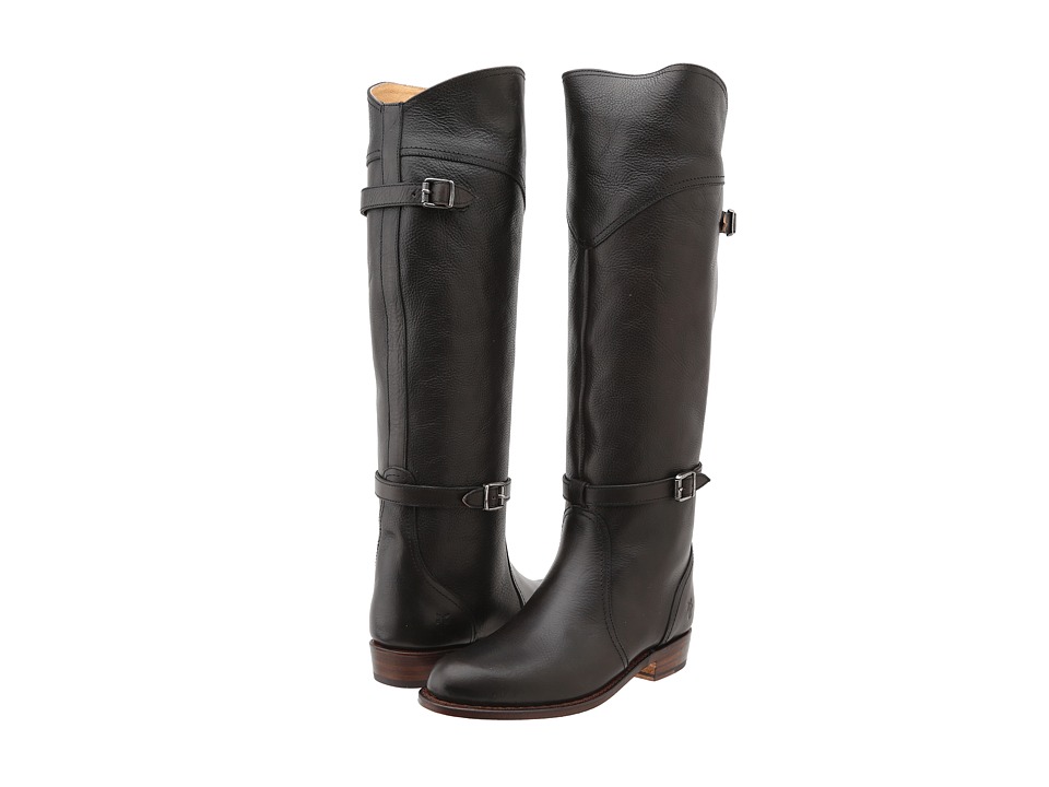Frye Dorado Riding (Grey Pebbled Full Grain) Women