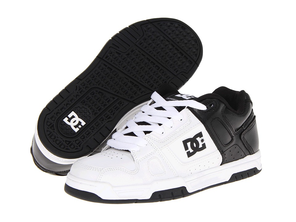 DC Stag Mens Skate Shoes (White)