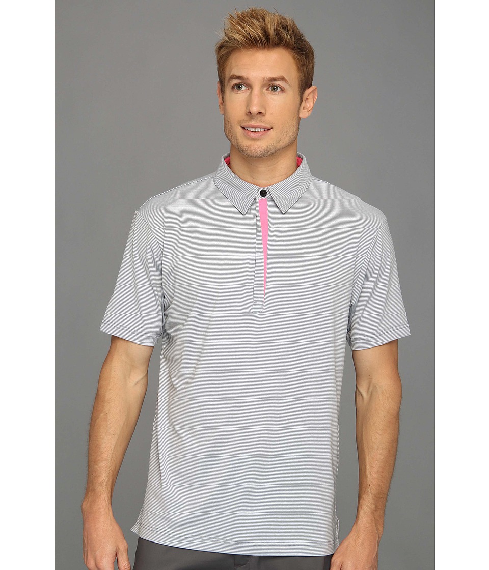 J MEN by Jamie Sadock John Short Sleeve Shirt Mens Short Sleeve Pullover (Gray)