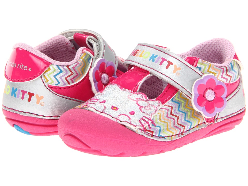 Stride Rite SRT SM Hello Kitty Girls Shoes (Silver)
