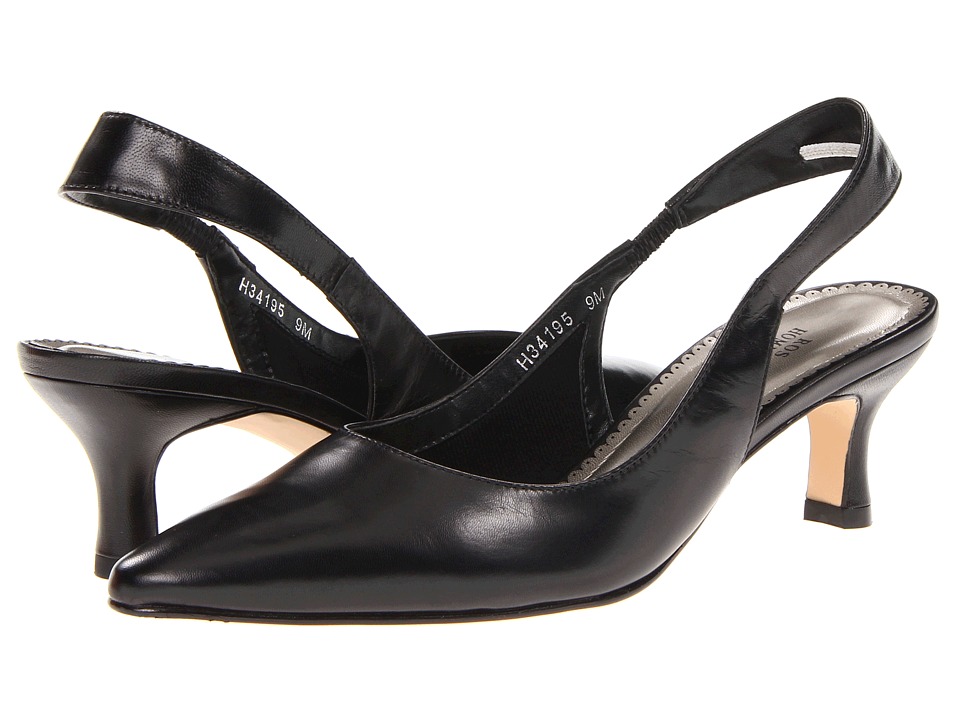 Ros Hommerson Posh Womens Slip on Dress Shoes (Black)