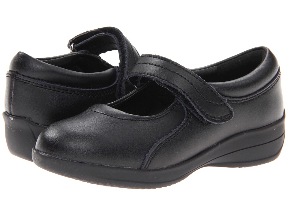 Kenneth Cole Reaction Kids Take the Grade Jr Uniform Girls Shoes (Black)