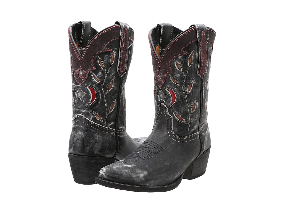 Dan Post Kids Western Fashion Cowboy Boots (Black)