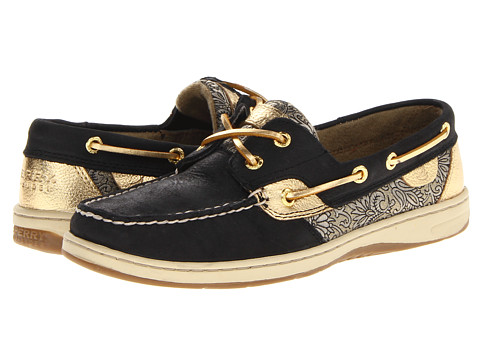 gold sperry topsiders women's